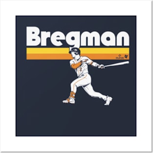 Alex Bregman Slugger Swing Posters and Art